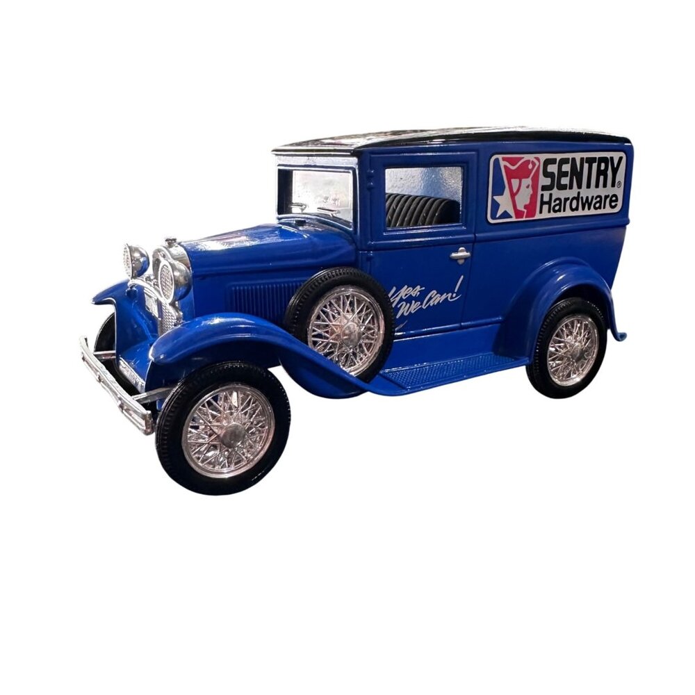 Vintage 1931 Ford Model A Panel Delivery Truck Coin Bank Liberty Classics Sentry